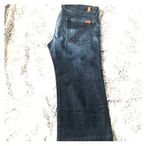 7 For all mankind ‘Crop Dojo’